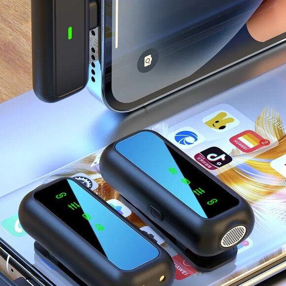 Wireless Lavalier Microphone MINI  MIC For TIKTOK  Instgram  Streaming  and  mor - Picture 2 of 5